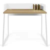 Temahome Bureau Design Volga Blanc/Chêne