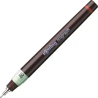 Rotring Stylo à encre de Chine isograph 0,8 (Brown, Green, 1 x)