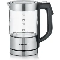 Severin WK 3458 bouilloire 0,5 L 1100 W Noir, Transparent