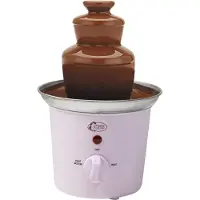 Bestron Fontaine à Chocolat ACF300P - Fondue au chocolat - 3 étages - Rose - Garantie 5 ans