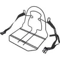 Steco Monkey Mee Pannier Rack Argenté