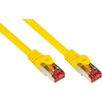 GOOD CONNECTIONS 8060-075Y Cat.6 Patchkabel S/FTP gelb 7,5m