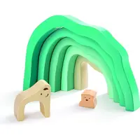 Hape Blocs empilables ours polaire arctique