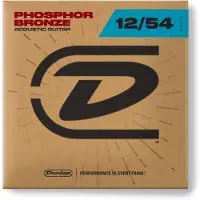 Dunlop Jeu de cordes guitare acoustique phosphore bronze medium light 12-54