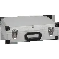 Alutec Werkzeugkoffer Aluminium-Rahmenkoffer, Innenmaße 410x280x120 mm