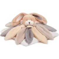 Doudou et Compagnie Doudou collector - lapin taupe 28 cm