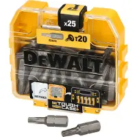 DeWalt Bits Display 20 x DT7961 Box 25xT20 25mm (Torx TX)