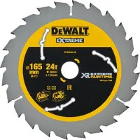 DeWalt Lame de scie circulaire plongeante 165/20 mm 24WZ/FZ DT99560-QZ