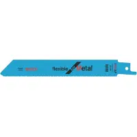 Bosch Lame de scie sauteuse S 522 EF - Métal - Lot de 5