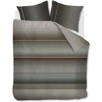 Kardol Set housse de couette Charlottesville en satin de coton 220TC -y compris taies d’oreiller