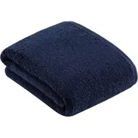 Vossen Serviette de Bain Vossen Vegan Life Marine Blau (100 x 150 cm)