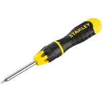 Stanley 0-68-010 Dynagrip Ratcheting Multi bit Screwdriver Set