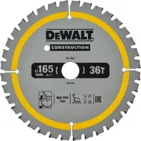 Dewalt lame de scie circulaire sans fil 165/20 mm 40WZ DT1950-QZ