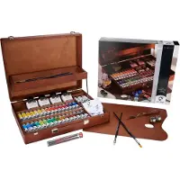 Van Gogh Coffret de peinture - - Superior Huile super-fine - 32 tubes - Accessoires inclus - Multicolore