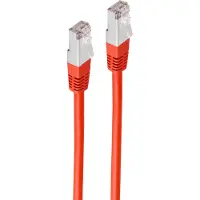 Shiverpeaks BS75720-HR Câble de raccordement , Cat. 6, S/FTP, 10,0 m, rouge