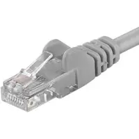 PremiumCord Câble de raccordement UTP Cat.6, 50m - gris