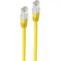Shiverpeaks Câble patch cat 6 S/FTP PIMF sans halogène jaune 5m