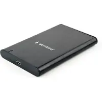 Gembird USB 3.1 2,5''-Gehäuse USB-Typ-C-Anschluss, schw.