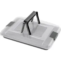 Kaiser BAKE&TAKE / 750002 PLAT DE CUISSON AVEC COUVERCLE DE TRANSPORT 42 X 29 CM