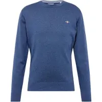 Gant Pull-over 'Classic' bleu chiné / gris clair / rouge cerise / blanc naturel