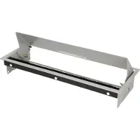 Bachmann CONI built-in frame long - Boîtier de montage aligné pour bloc multiprises - gris argenté, RAL 9006 (338.0205)