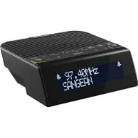 Sangean DCR-90BT Radio-réveil avec DAB+/FM et Bluetooth, noir