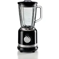 Ariete 0585 1,5 L Mélangeur de table 1000 W Noir, Acier inoxydable