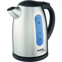 Tefal Bouilloire électrique KI 170D 1,7 L 2400 W Noir, Acier inoxydable