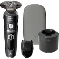 Philips Rasoir S9000 Prestige Rasoir électrique à sec Noir mat Deluxe