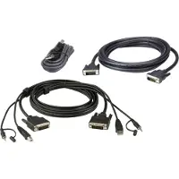 Aten CABLE KIT DUAL DVI-Dd/USB/SP L:3M