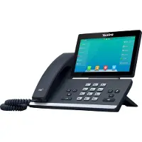 Yealink SIP-T57W - Téléphone IP - gris - combiné filaire - bureau/mur - dans la bande