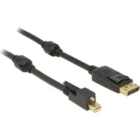 DeLOCK 83722 câble DisplayPort 2 m Mini DisplayPort Noir