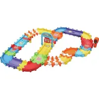 Vtech Toet Toet Cars Road Parts Combi Deluxe Playing Set - Pour les figurines de voitures - Jouets éducatifs pour bébés - Jouets de 1 à 5 ans