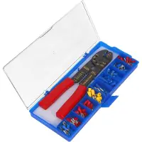 ORNO Pince à dénuder/couper/sertir pour câbles avec cosses isolantes OR-AE-13136, multicolore
