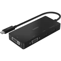 Belkin Adaptateur multimédia + charge - Station d'accueil - USB-C - VGA, HDMI - GigE