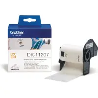 Brother DK-11207 - (58 mm x 58 mm) - Noir sur blanc - Étiquette