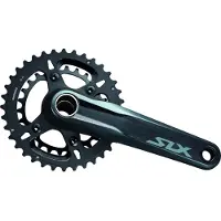 Shimano Slx M7100 Hollowtech Ii Crankset Noir 175 mm / 36/26t
