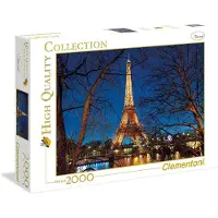 Clementoni Puzzle de 2000 pièces : Tour Eiffel illuminée