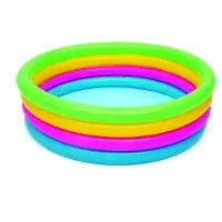 Bestway piscine arc en ciel 4 boudins - ø 157 x h 46 cm