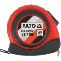 YATO Mètre à ruban 5 m x 19 mm