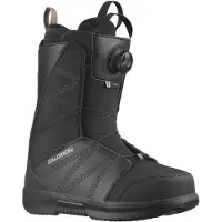 Salomon Snowboard - Boots de snowboard - Titan BOA Black/Roasted Cashew pour Homme - Taille 42,5 - Noir
