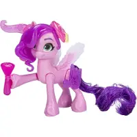 My Little Pony Découvrez votre poney étincelle de beauté magie Pipp Petals, 7,5 cm de grand Hoof to