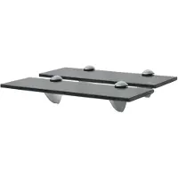 vidaXL Étagères murales 2 pcs Verre 30 x 10 cm 8 mm