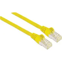 Intellinet 740708 Patchkabel Cat6a-Stecker/Cat7-Rohkabel 1m gelb