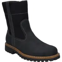 Josef seibel , modèle Chance, bottes pour hommes, doublure chaude, couleur noire, style décontracté