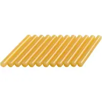 Dremel Set de 12 pièces Batons de colle 2615GG13JA 11 mm 100 mm Jaune transparent