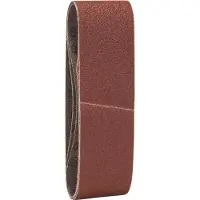 Bosch Bande abrasive 40x305 mm G60, RW, non perforé, fixation étrier - 3 pièces