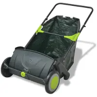 vidaXL Balayeuse à gazon 103 L