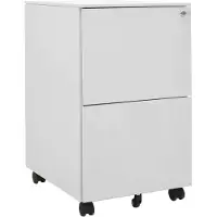 vidaXL Classeur mobile Gris clair 39x45x67 cm Acier