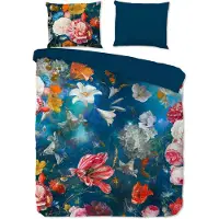 Pure Housse de couette SPACE FLOWERS 200x200/220 cm